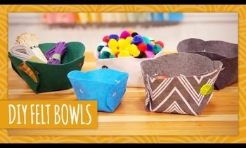 DIY Felt Bowls – HGTV Handmade