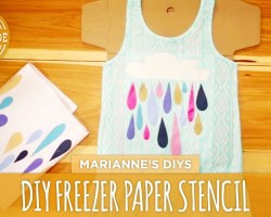 DIY Freezer Paper Stencil – HGTV Handmade