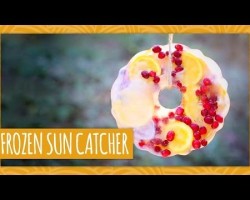 DIY Frozen Sun Catcher – HGTV Handmade