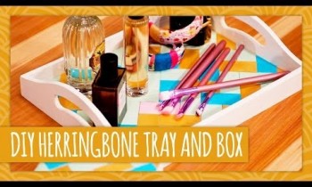 DIY Herringbone Box and Tray – HGTV Handmade