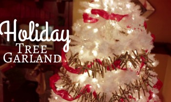 DIY Holiday Tree Garlands