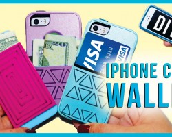 DIY iPhone Case Wallet / Many DIY iPhone Case Ideas! Easy, Cute, Cheap