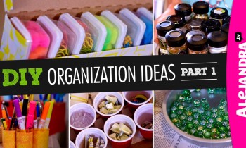 DIY Organization Ideas (Part 1)