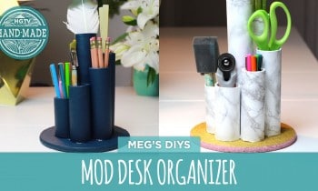 Dorm Decor: Desk Organizer- HGTV Handmade