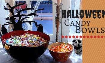 How to Make a Halloween Candy Bowl