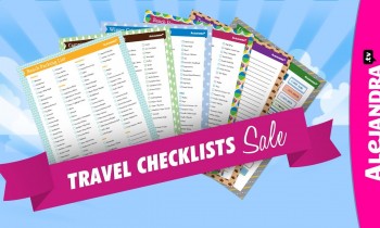 Travel Checklists for Getting Organized ☀