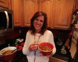 How to Make Black Bean Lentil Soup with Garden Fresh Ingredients