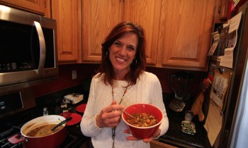 How to Make Black Bean Lentil Soup with Garden Fresh Ingredients