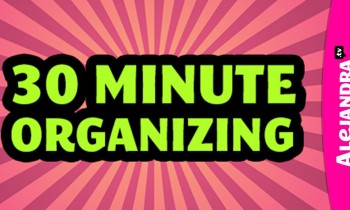 30-Minute Daily Organizing Using Time Timer