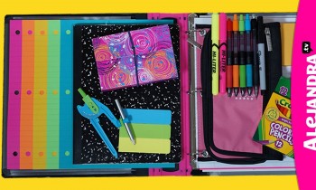 Back to School Organizing Tips: Binder & School Notebook Organization