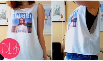 DIY FASHION ❤ Lana Del Rey GRAPHIC SHIRT!