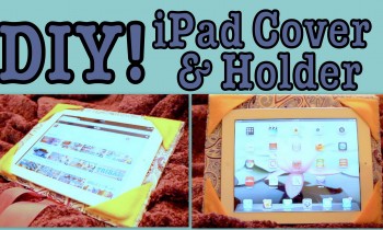 DIY: iPad Cover/Holder!