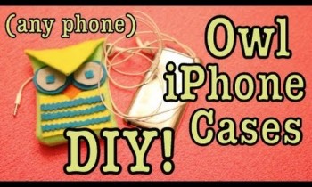 DIY: OWL iPHONE Case! (Any Phone)