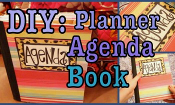 DIY: Planner / Agenda Book!