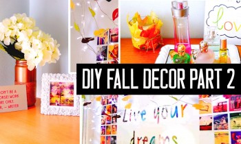 DIY room decor for fall! Spice up your room with cheap Tumblr decorations & more!