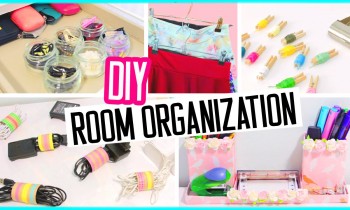 DIY room organization + hacks! Low cost room decor! Spring cleaning