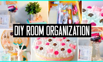 DIY room organization & storage ideas! Room decor! Clean your room for 2015