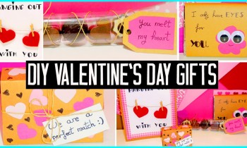 DIY Valentine’s day little gift ideas! For boyfriend, girlfriend, family…Cute/cheap!