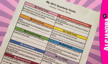 Getting Organized with Goal Setting: New Year, New You