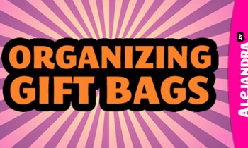 How to Organize Gift Bags & Gift Tags w/ DC Professional Organizer Alejandra Costello