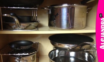 How to Organize Pots, Pans & Lids in the Kitchen