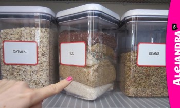 Organizational Tips: Rice Storage in the Kitchen Pantry