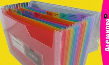 Receipt Organizer for Home Office Organization