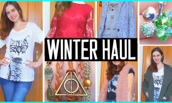 Try on clothing haul! Winter 2015 :)