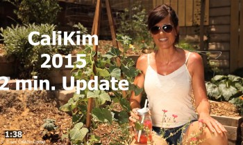 CaliKim’s 2015 Two Minute Garden Update