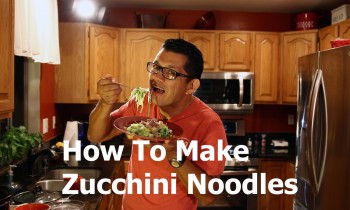 Camera Guy in the Kitchen: How to Make Zucchini Noodles