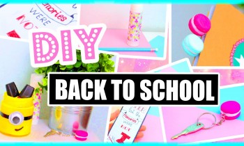 DIY Back To School Ideas & Supplies! Paper Towns, Minions & More!