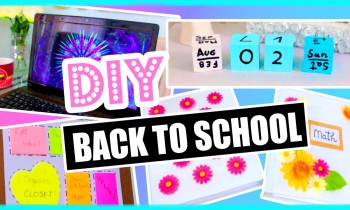 DIY Back To School! DIY Organization, Binder Decorations & More! DIY supplies