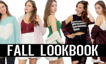 7 Fall Outfits 2015! Back to school/Fall Lookbook + Haul!