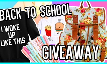 Back To School GIVEAWAY 2015!! Lots Of Cute Stuff! OPEN