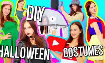 10+ DIY Last-Minute Halloween Costumes For FREE! With things you already have! EASY