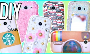 DIY Phone Cases | Nutella, Starbucks, Instagram & More!