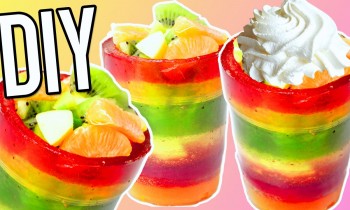 DIY Rainbow GUMMY Glasses! Only ONE ingredient! Make Yummy Edible Glasses!