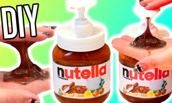 DIY NUTELLA SOAP!! Wash Your Hands With Nutella?! EASY