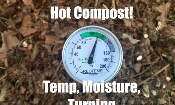 Hot Compost Pile – Temperature, Moisture and  Turning the Pile