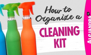 How to Organize a Cleaning Kit