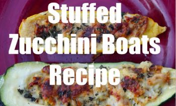 Recipe for How to Make Stuffed Zucchini Boats in 4K