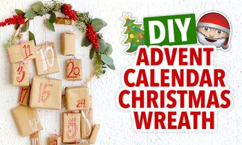 DIY Advent Calendar Christmas Wreath – HGTV Handmade