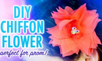 DIY Chiffon Flower Pin – HGTV Handmade