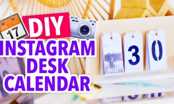 DIY Instagram Desk Calendar – HGTV Handmade