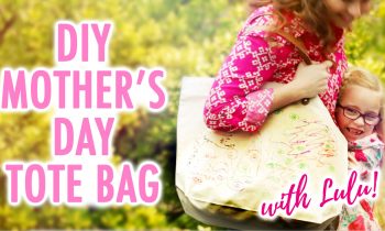 DIY Mother’s Day Tote Bag with Lulu! – HGTV Handmade