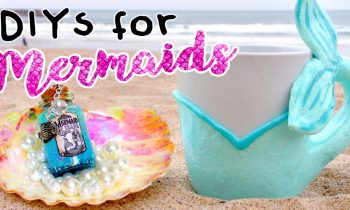 MERMAID DIYS You NEED To Try! ROOM DECOR For MERMAIDS!