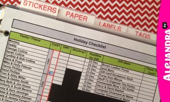 Holiday Organization Binder: Ultimate Holiday Giving Guide