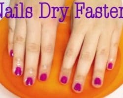 HowTo: Nail Polish Dry Faster!